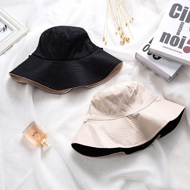 Summer Bucket Hat Double-sided Big Brim Foldable Sun Hats For Women Ladies Outdoor Beach Panama Fisherman Cap чорний
Summer Bucket Hat Double-sided Big Brim Foldable Sun Hats For Women Ladies Outdoor Beach Panama Fisherman Cap чорний