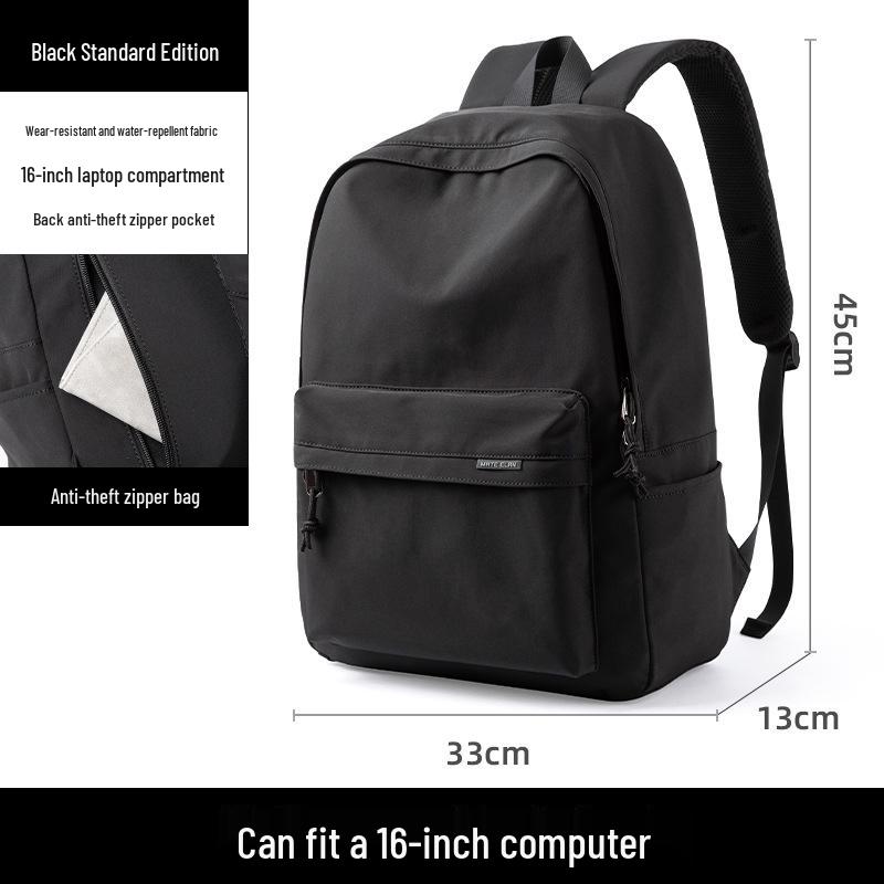 New Men s Travel Laptop Backpack for Students 33*13*45 cm чорний
New Men s Travel Laptop Backpack for Students 33*13*45 cm чорний