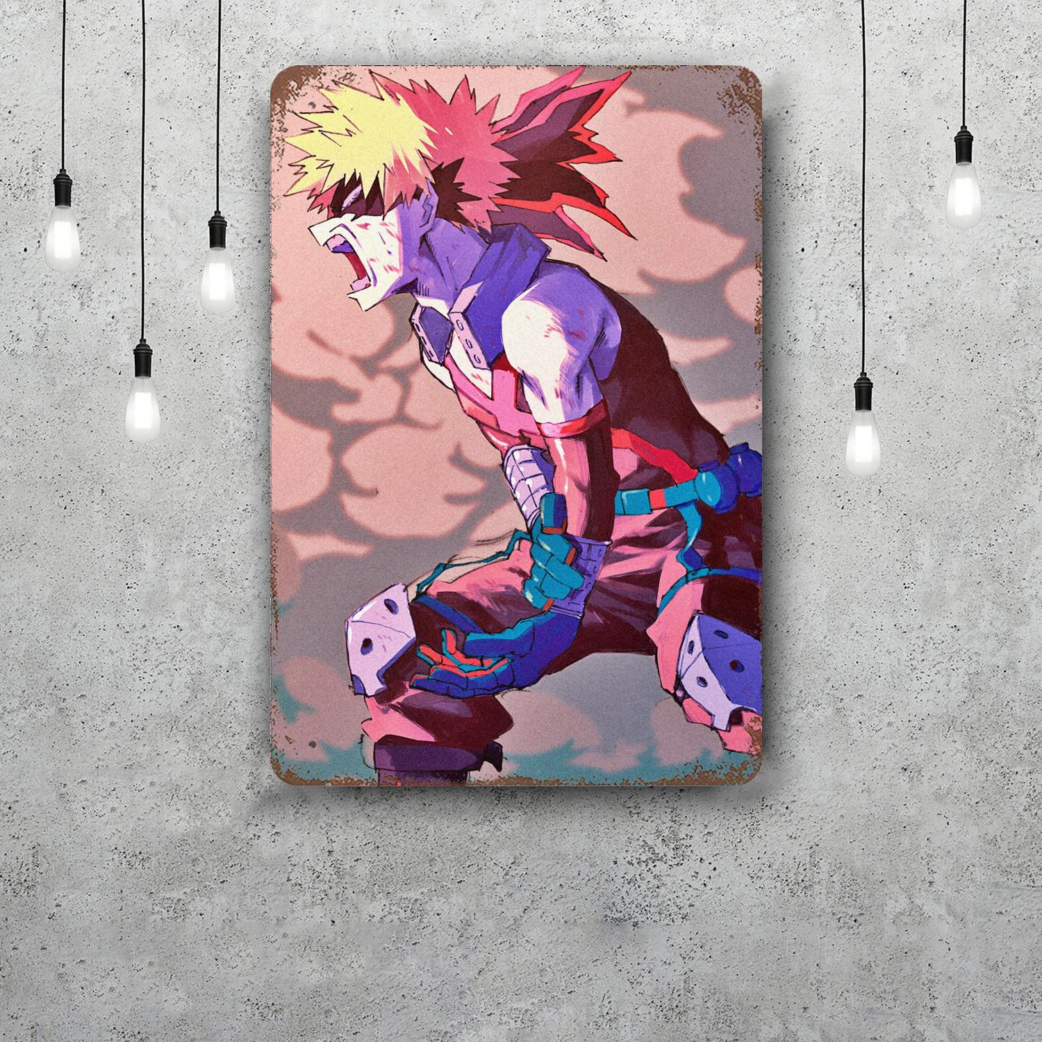 bakugo katsuki anime Vintage Metal Tin Signs Posters Decor Retro Metal Plaque Wall Art Decor for Garage Bar 20x30cm(7.8x11.8inch)
bakugo katsuki anime Vintage Metal Tin Signs Posters Decor Retro Metal Plaque Wall Art Decor for Garage Bar 20x30cm(7.8x11.8inch)