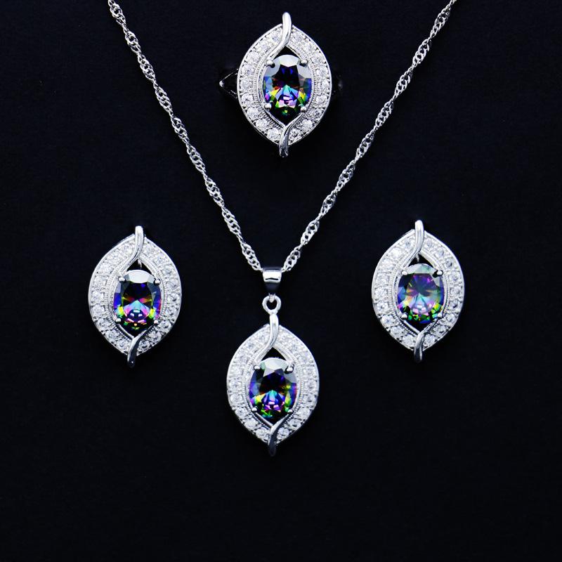 Элегантный комплект свадебных украшений из циркона: Трио из кольца, ожерелья и серег в европейском и американском стиле. Size 8 Set разноцветный
Элегантный комплект свадебных украшений из циркона: Трио из кольца, ожерелья и серег в европейском и американском стиле. Size 8 Set разноцветный