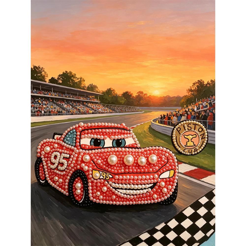Disney Pearl Art Painting Cars Lightning McQueen Handmade diy5D Pearl Gem Painting Pictures Crafts Special Shape Home Wall Decoration 30x40
Disney Pearl Art Painting Cars Lightning McQueen Handmade diy5D Pearl Gem Painting Pictures Crafts Special Shape Home Wall Decoration 30x40