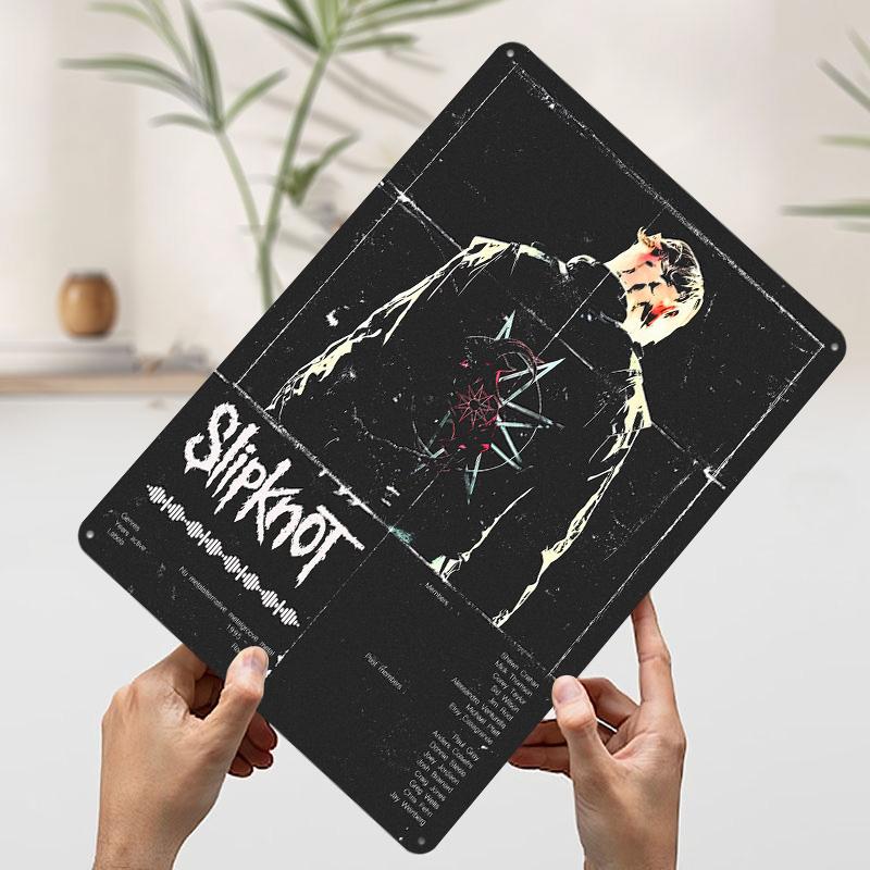 Жестяной плакат Slipknot Индивидуальное настенное искусство Винтажные ретро металлические знаки для декора дома Украшение Декорации для спальни Wand Deko 7.9x11.8In(20x30cm)
Жестяной плакат Slipknot Индивидуальное настенное искусство Винтажные ретро металлические знаки для декора дома Украшение Декорации для спальни Wand Deko 7.9x11.8In(20x30cm)