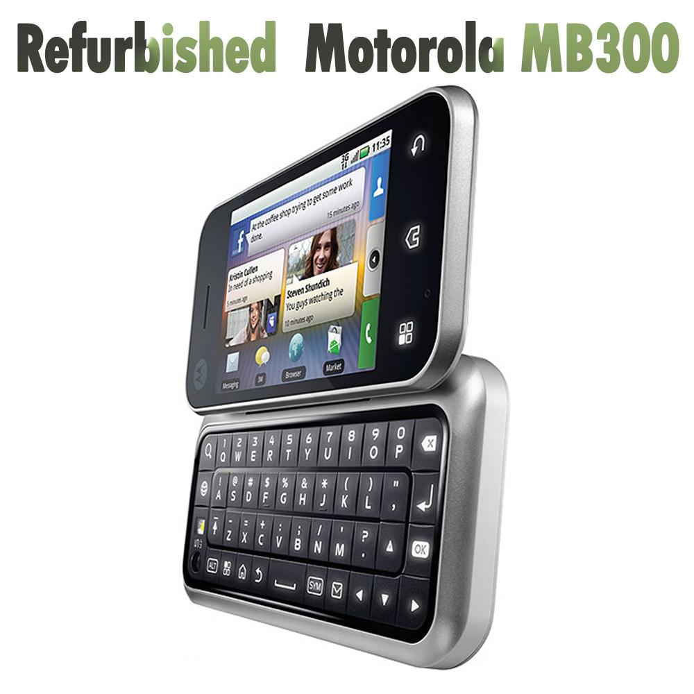 Восстановленный оригинальный мобильный телефон Motorola BACKFLIP Enzo Motus MB300 3G 3,0 дюйма, 1400 мАч
Восстановленный оригинальный мобильный телефон Motorola BACKFLIP Enzo Motus MB300 3G 3,0 дюйма, 1400 мАч