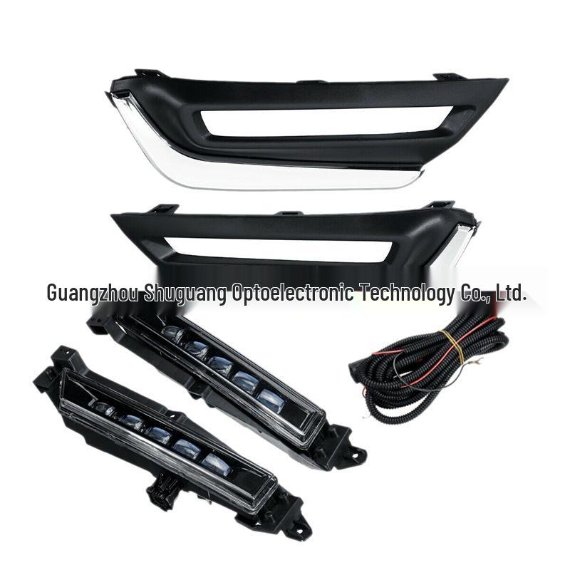 LED Daytime Running Lights for 2017-2018 Honda CR-V with High Configuration Front Fog Lights.
LED Daytime Running Lights for 2017-2018 Honda CR-V with High Configuration Front Fog Lights.