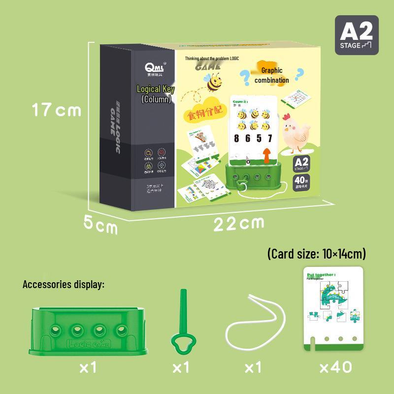 Логический ключ Детская головоломка: Развитие мозга и помощь в решении проблем для детей 3-6 лет
Логический ключ Детская головоломка: Развитие мозга и помощь в решении проблем для детей 3-6 лет