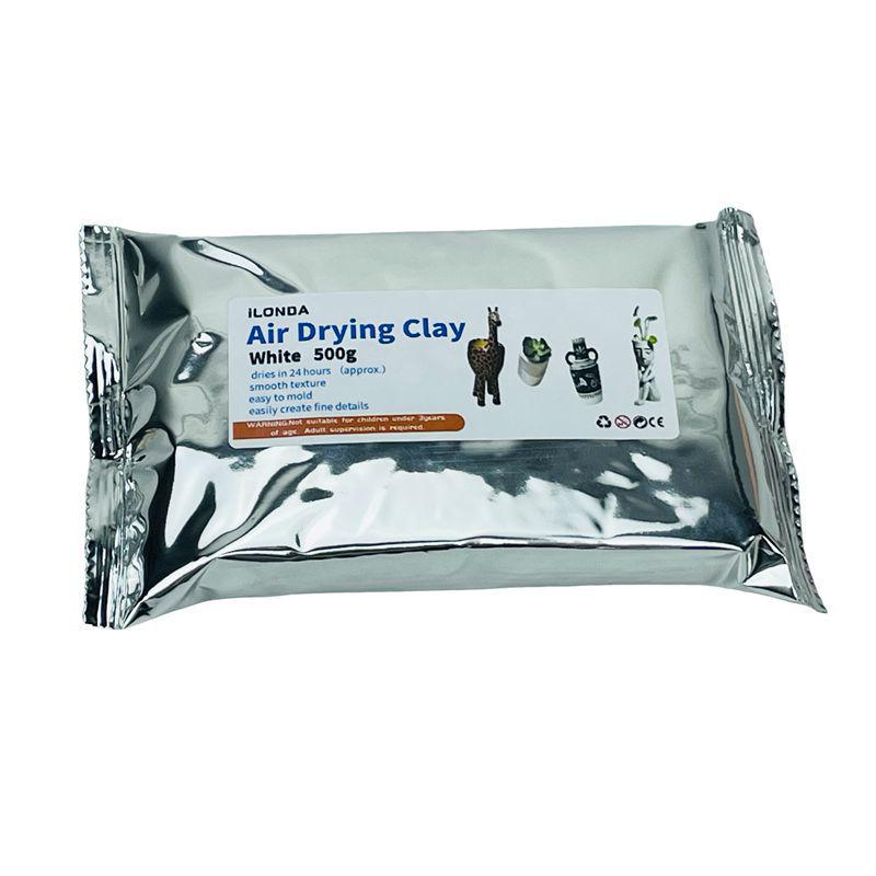 Самозатвердевающая каменная глина для детских DIY проектов по гончарному делу и скульптуре Aluminum Foil Candy Packaging 500g/Bag белый
Самозатвердевающая каменная глина для детских DIY проектов по гончарному делу и скульптуре Aluminum Foil Candy Packaging 500g/Bag белый
