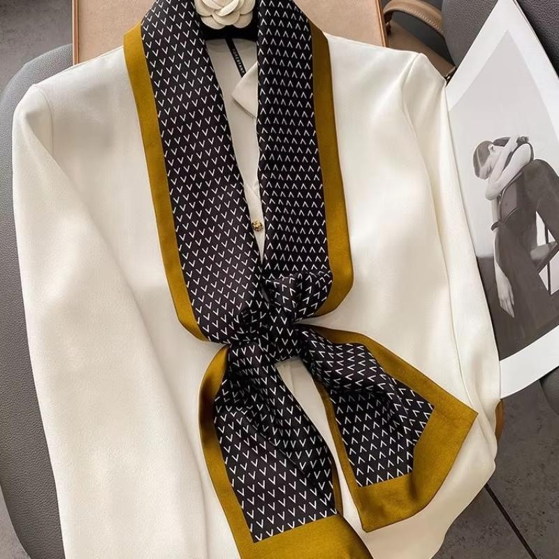 New Neckerchief Female Luxury Long Strip Scarf for Women Silk Shawl Satin Hijab Fashion Wraps Hair Bands Ribbon Headband Bandana
New Neckerchief Female Luxury Long Strip Scarf for Women Silk Shawl Satin Hijab Fashion Wraps Hair Bands Ribbon Headband Bandana