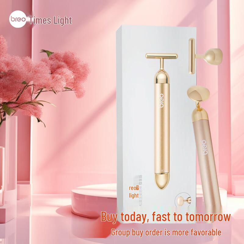 Breo 24K Gold Dual-Head Beauty Massager CN plug (adapter included)
Breo 24K Gold Dual-Head Beauty Massager CN plug (adapter included)
