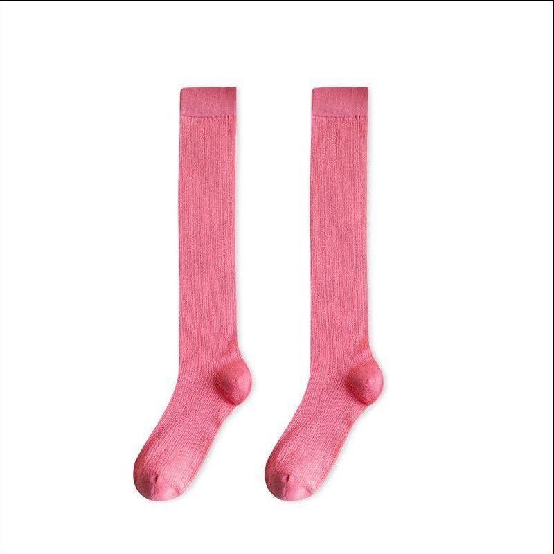 Женские сетчатые длинные носки, чулки до колена для девочек, однотонные длинные носки-трубы
Женские сетчатые длинные носки, чулки до колена для девочек, однотонные длинные носки-трубы