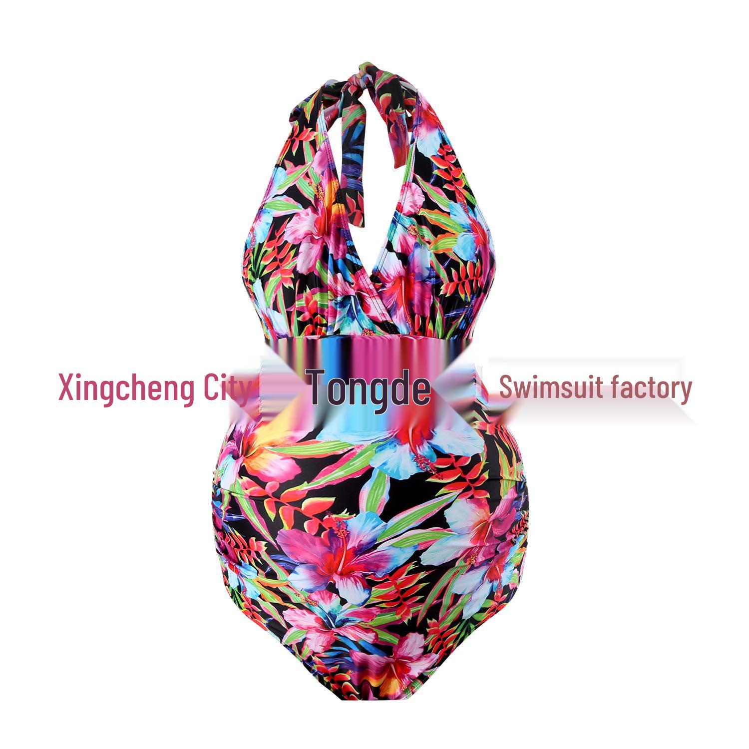 Maternity One-Piece Printed Halter Bikini: Low-Cut & Backless Swimsuit S красный
Maternity One-Piece Printed Halter Bikini: Low-Cut & Backless Swimsuit S красный