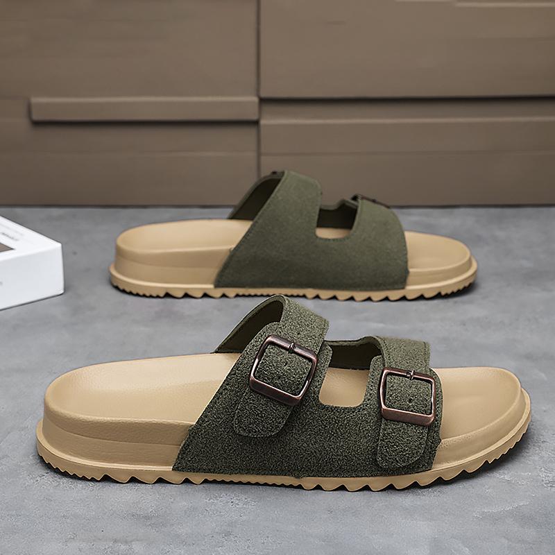 Mens Soft Slippers Slides with Adjustable Double Buckle Slide Sandals Lightweight Summer Comfortable Casual 45 зелений
Mens Soft Slippers Slides with Adjustable Double Buckle Slide Sandals Lightweight Summer Comfortable Casual 45 зелений
