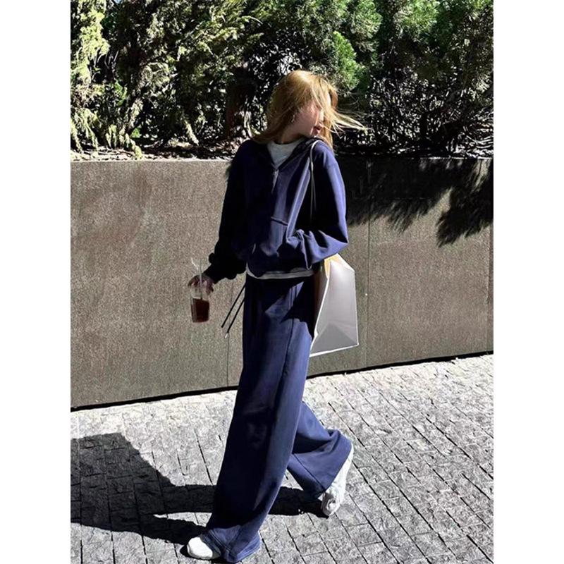 Women s Spring and Autumn Salt-Style Outfit: Stylish Loose Jacket and Trousers Set L
Women s Spring and Autumn Salt-Style Outfit: Stylish Loose Jacket and Trousers Set L