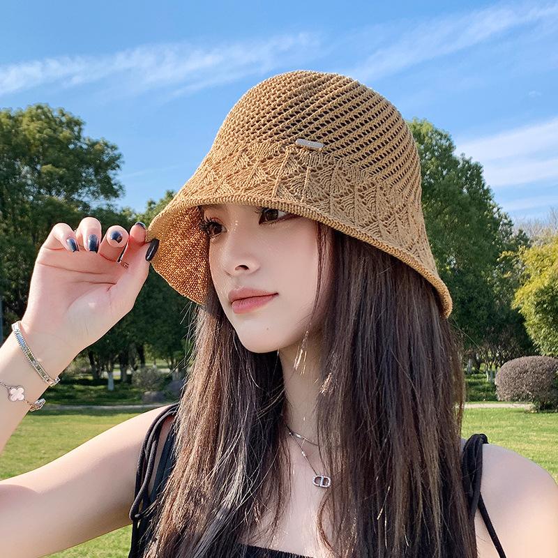 Женская полая шляпа рыбака, летняя дышащая шляпа корейского производства, соломенная шляпа с солнцезащитным кремом
Женская полая шляпа рыбака, летняя дышащая шляпа корейского производства, соломенная шляпа с солнцезащитным кремом