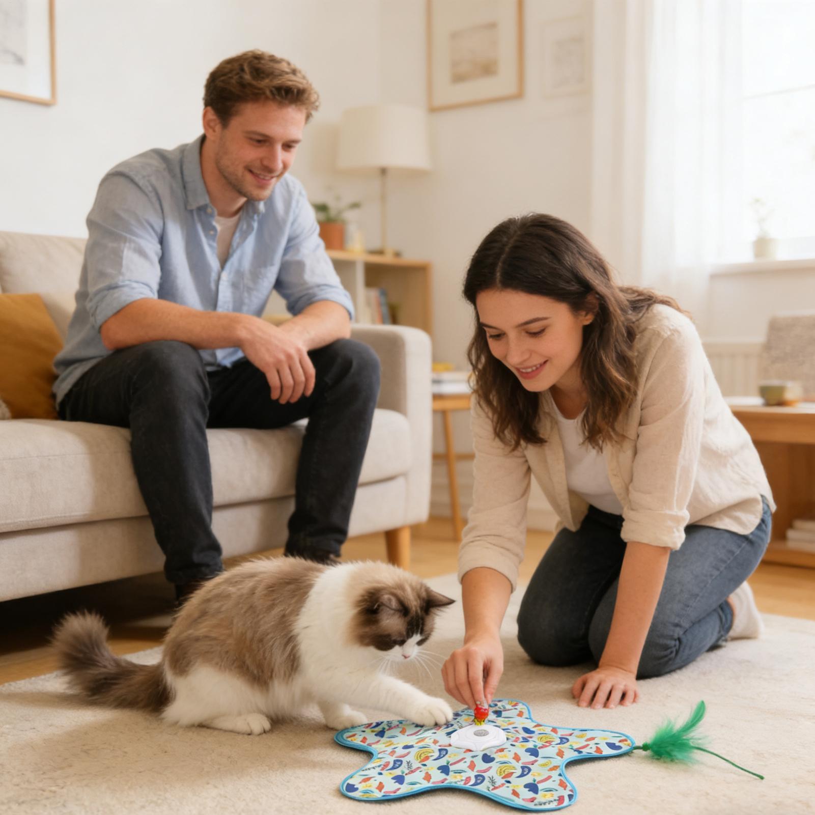 Interactive Toys For Cats 3 Modes Touch Activated Electric Hunting Cat Toy For Small Medium Large Kitten Yards Porches Gardens China Mainland
Interactive Toys For Cats 3 Modes Touch Activated Electric Hunting Cat Toy For Small Medium Large Kitten Yards Porches Gardens China Mainland