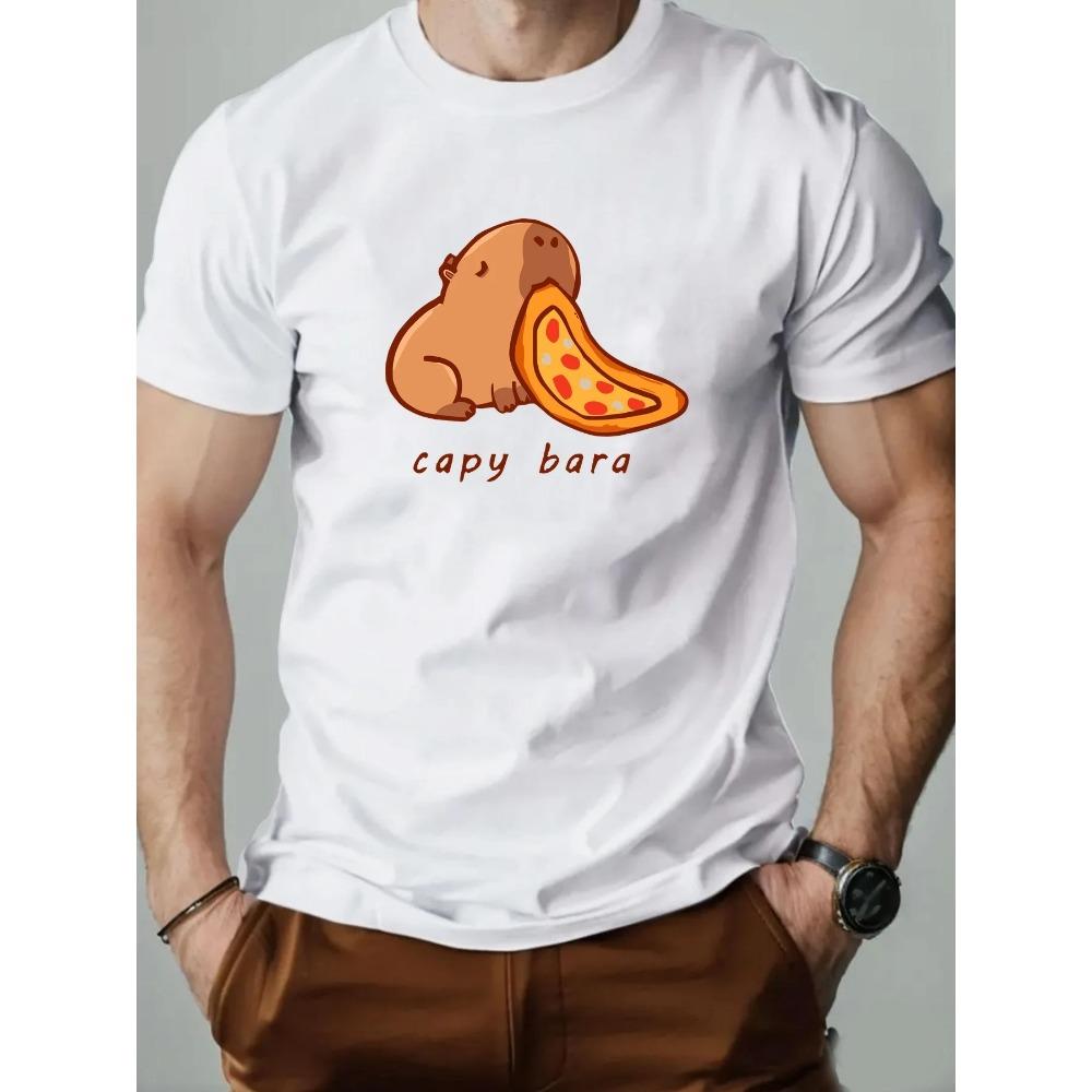 Men s T-Shirt 100% Cotton Capybara Cartoon Pattern Print Summer Round Neck Breathable Casual Short Sleeve Fashion T Shirt XXXL темно-синього кольору
Men s T-Shirt 100% Cotton Capybara Cartoon Pattern Print Summer Round Neck Breathable Casual Short Sleeve Fashion T Shirt XXXL темно-синього кольору