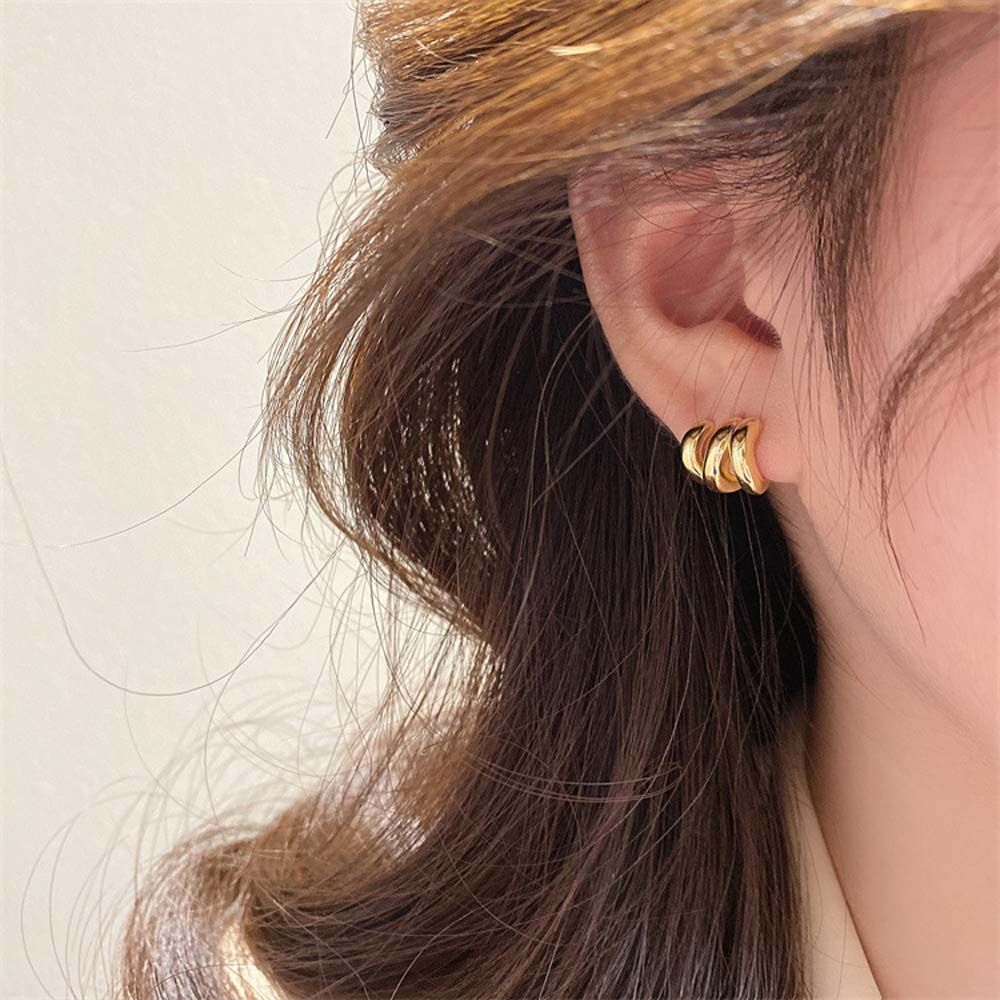 Girl‘s Jewelry Charm French Ear Studs Circle Row Earrings Korean Style Stud Earrings Women Earrings золотой
Girl‘s Jewelry Charm French Ear Studs Circle Row Earrings Korean Style Stud Earrings Women Earrings золотой