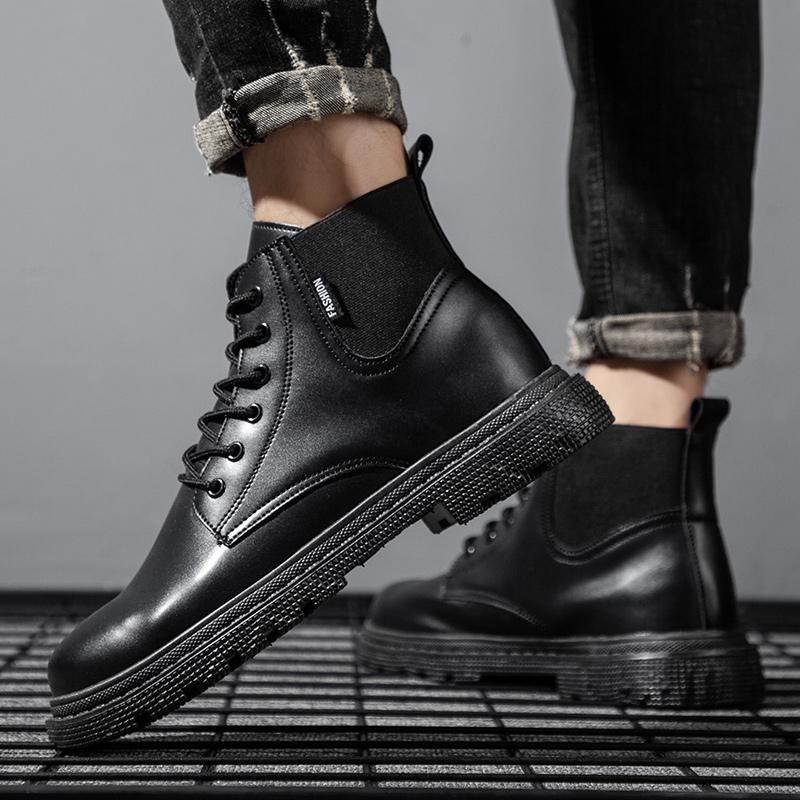 Classic Fashion Black Boots for Men Women Comfortable Leather Men s Ankle Boots Big Size 46 Motorcycle Boots Men Botas Hombre 35
Classic Fashion Black Boots for Men Women Comfortable Leather Men s Ankle Boots Big Size 46 Motorcycle Boots Men Botas Hombre 35