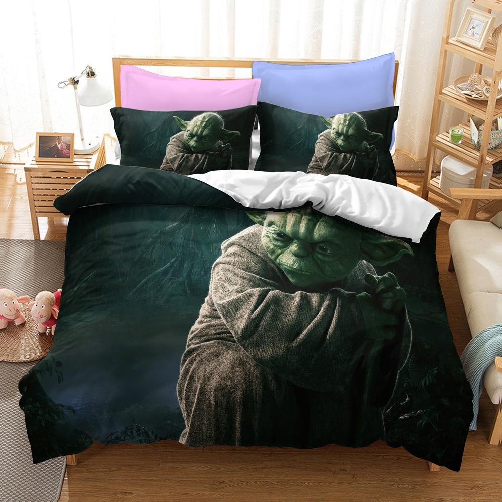 Bedding Kit Yoda Master Series Size Three-Piece Quilt Cover Full203cmx228cm
Bedding Kit Yoda Master Series Size Three-Piece Quilt Cover Full203cmx228cm
