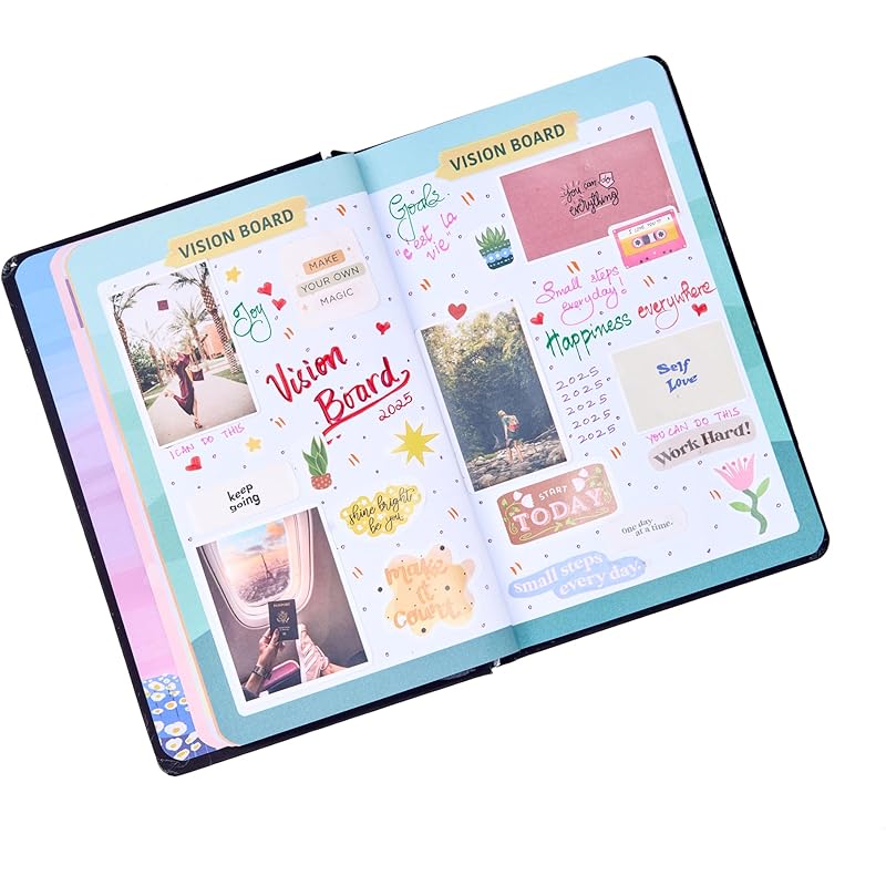 Factor Notes 2025 Classic 12-Month Dated Planner: 100+ Stickers | Habit Tracker | Inspirational Quotes | Sleep & Mood Tr A5
Factor Notes 2025 Classic 12-Month Dated Planner: 100+ Stickers | Habit Tracker | Inspirational Quotes | Sleep & Mood Tr A5