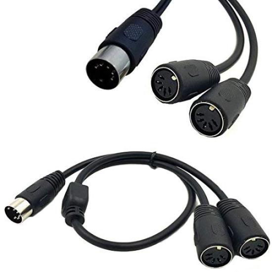 Rosebe DIN 5-контактный штекер 1 штекер на 2 двойных гнезда для смартфона AUX наушники стерео разъем адаптер входной кабель MIDI Y-разветвитель удлинительный кабель 0,5 м
Rosebe DIN 5-контактный штекер 1 штекер на 2 двойных гнезда для смартфона AUX наушники стерео разъем адаптер входной кабель MIDI Y-разветвитель удлинительный кабель 0,5 м