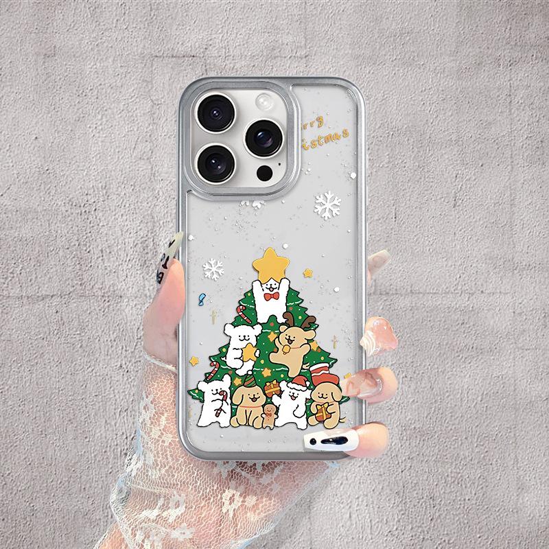 Чехол для iPhone 16 с рождественским щенком: Милый TPU для 16/16 Pro/16 Plus/16 Pro Max iPhone 7 Plus/8 Plus
Чехол для iPhone 16 с рождественским щенком: Милый TPU для 16/16 Pro/16 Plus/16 Pro Max iPhone 7 Plus/8 Plus