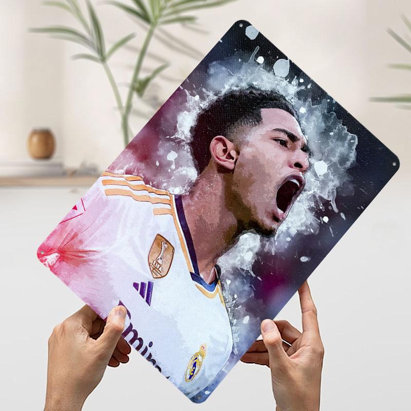 Soccer Player Celebration Tin Plaque Poster Customized Wall Art Retro Vintage Metal Signs for Room Modern Home Decoration Luxury 7.9x11.8In(20x30cm)
Soccer Player Celebration Tin Plaque Poster Customized Wall Art Retro Vintage Metal Signs for Room Modern Home Decoration Luxury 7.9x11.8In(20x30cm)