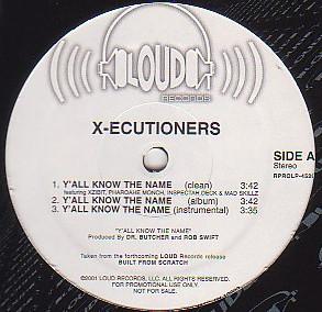 12inch Record X-ECUTIONERS - Y all Know The Name RPROLP4526 Loud Records 2001 US Rap & Hip-Hop/R&B Used
12inch Record X-ECUTIONERS - Y all Know The Name RPROLP4526 Loud Records 2001 US Rap & Hip-Hop/R&B Used