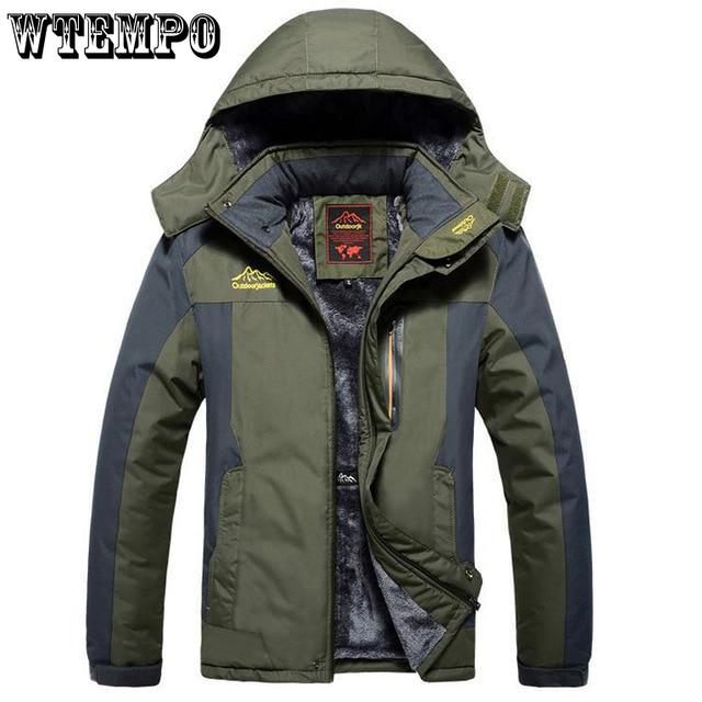 WTEMPO Outdoor Winter Fleece Military Jackets Men Waterproof Outwear Parka Mens Windbreaker warm Raincoat Coat 2XL армия зеленый
WTEMPO Outdoor Winter Fleece Military Jackets Men Waterproof Outwear Parka Mens Windbreaker warm Raincoat Coat 2XL армия зеленый