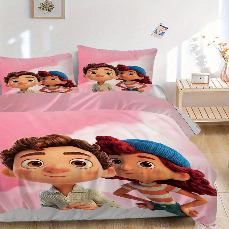 3pcs Luca & Giulia Marcovaldo Bedding Set 1 Soft Quilt Cover + 2 Pillowcases, Machine Washable Suitable for All SeasonsQ062 135x200cm
3pcs Luca & Giulia Marcovaldo Bedding Set 1 Soft Quilt Cover + 2 Pillowcases, Machine Washable Suitable for All SeasonsQ062 135x200cm