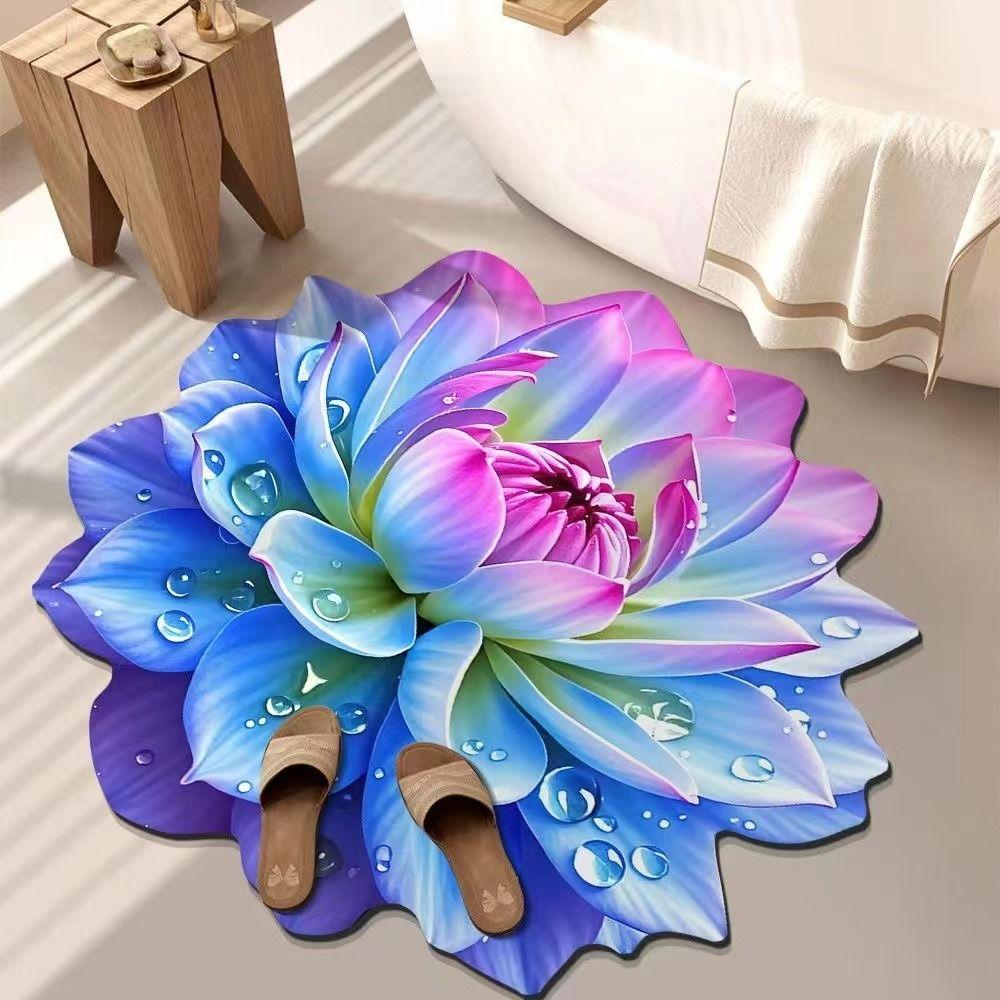 Special-shaped Flower Carpet 60/100cm Bathroom Floor Mats for Living Room Tea Table Bedside I-60cm
Special-shaped Flower Carpet 60/100cm Bathroom Floor Mats for Living Room Tea Table Bedside I-60cm