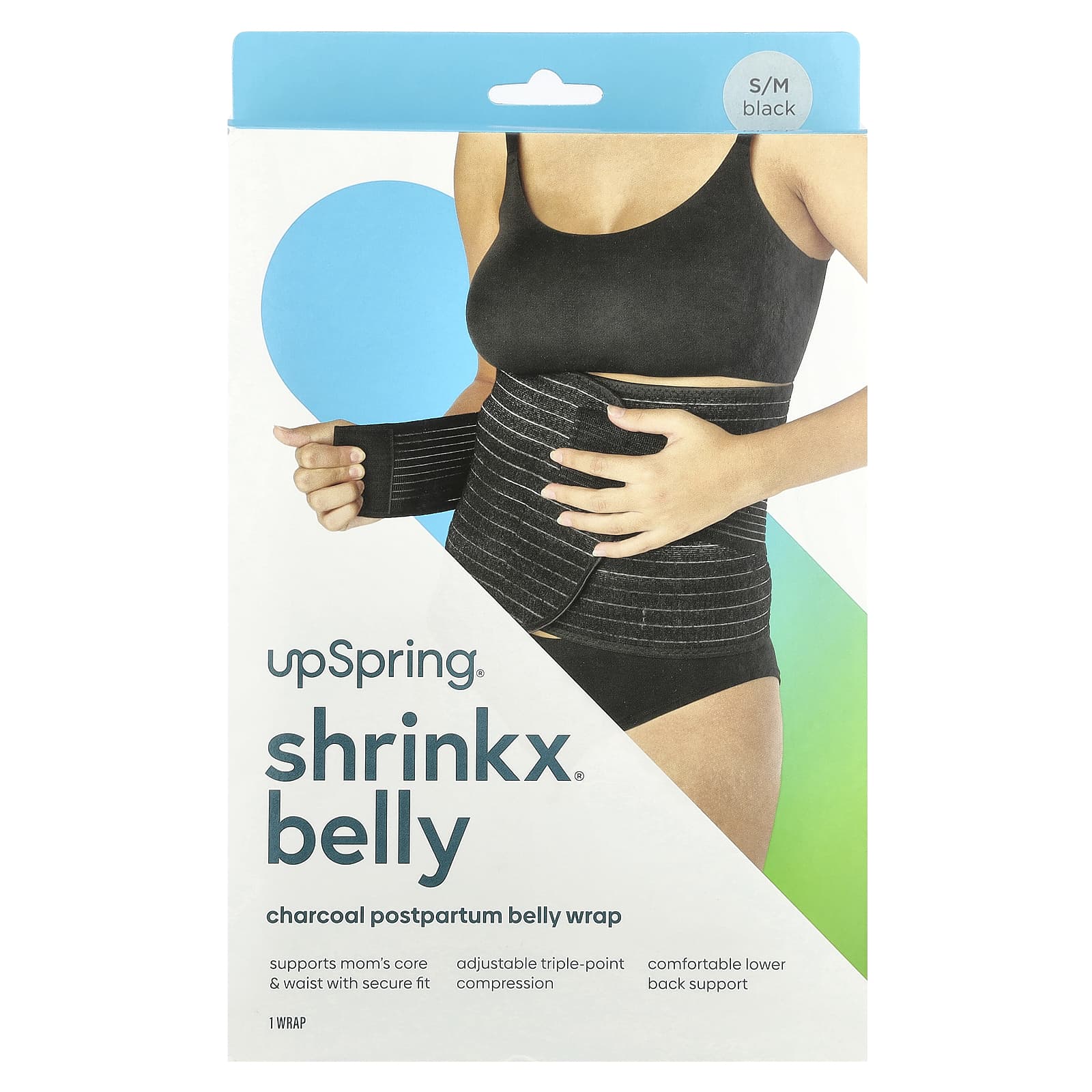 Shrinkx Belly, послеродовой бандаж для живота с бамбуковым угольным волокном, размер S/M, черный
Shrinkx Belly, послеродовой бандаж для живота с бамбуковым угольным волокном, размер S/M, черный