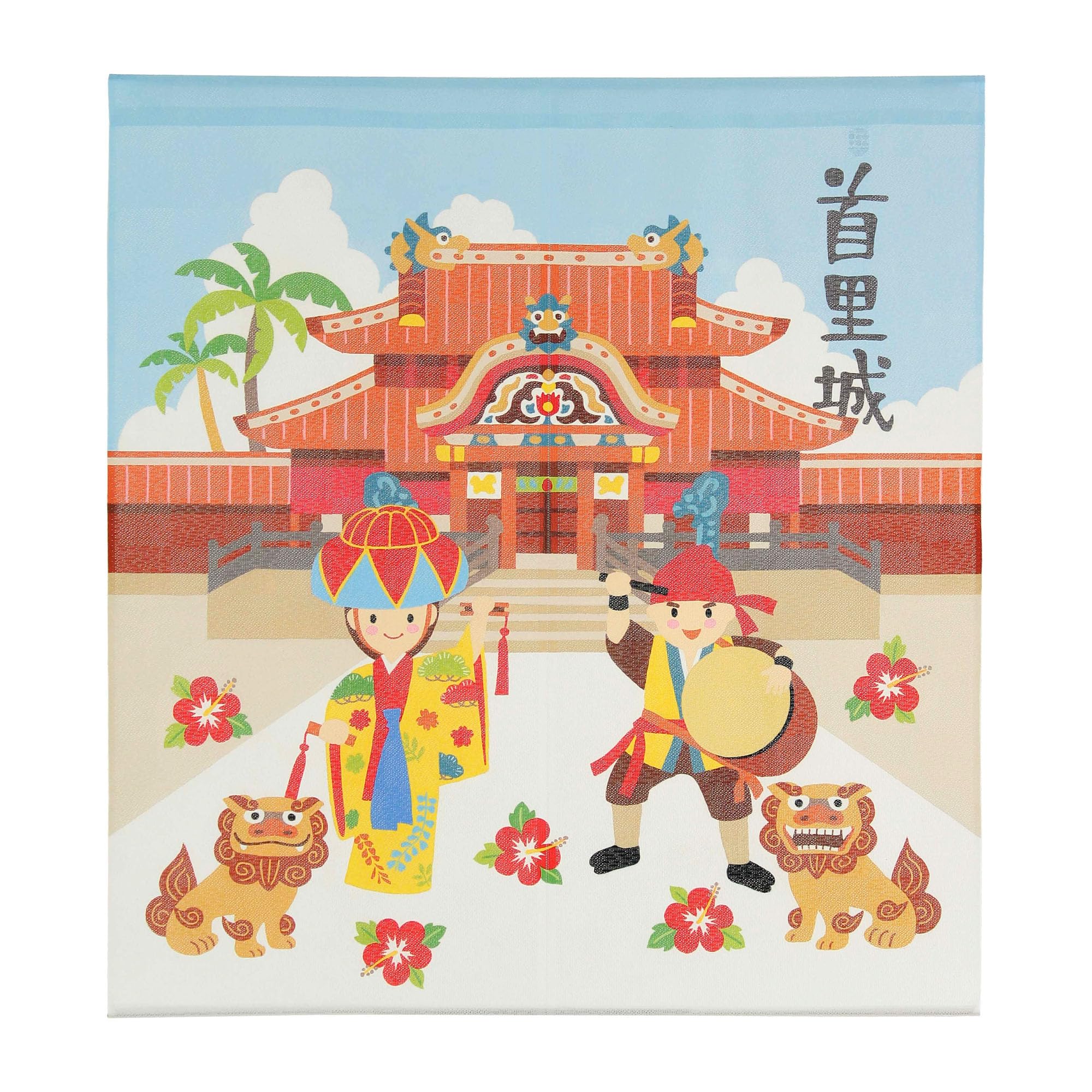 narumikk Noren OKINAWA Shuri Castle Japanese Style Japanese Pattern Noren Noren Shisa Hibiscus Ryukyu Dance Okinawa Approximately Width 85cm x Length білий
narumikk Noren OKINAWA Shuri Castle Japanese Style Japanese Pattern Noren Noren Shisa Hibiscus Ryukyu Dance Okinawa Approximately Width 85cm x Length білий