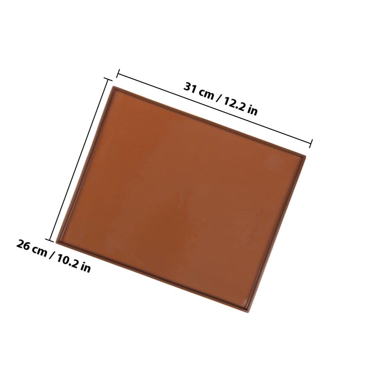 Silicone Pet Food Mat Waterproof Non-Stick Dog Cat Feeding Bowl Placemat Easy Clean Heat Resistant Pad Red Pet Feeding Mat кавовий
Silicone Pet Food Mat Waterproof Non-Stick Dog Cat Feeding Bowl Placemat Easy Clean Heat Resistant Pad Red Pet Feeding Mat кавовий