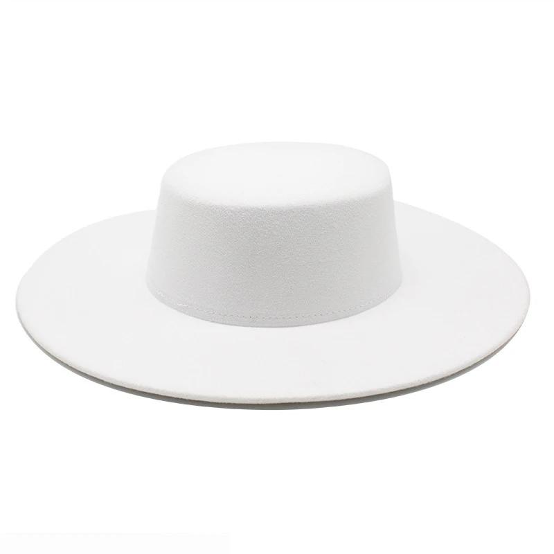 2025 Flatcap New French Elegant Flat-top Cap Dame Hat Retro Wide Brim Felt Hat Women 56-58CM
2025 Flatcap New French Elegant Flat-top Cap Dame Hat Retro Wide Brim Felt Hat Women 56-58CM