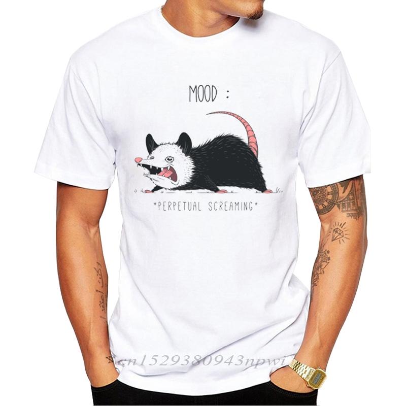 Mood Possum Printed Men TShirt Short Sleeve Summer Sad Mouse Tshirts Punk Rock Mens Tshirt Tops Funny Tees S
Mood Possum Printed Men TShirt Short Sleeve Summer Sad Mouse Tshirts Punk Rock Mens Tshirt Tops Funny Tees S