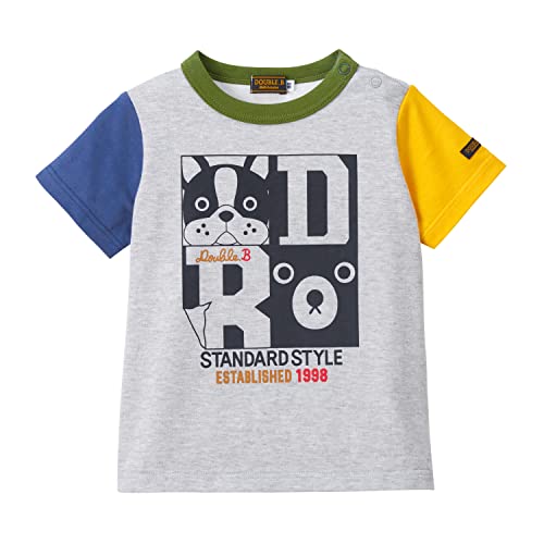 Miki House 62-5201-493 Double Bee T-Shirt, Short Sleeve, Made in Japan, Boys and Girls, Baby, Kids, Children s Clothing, gray, 3T
Miki House 62-5201-493 Double Bee T-Shirt, Short Sleeve, Made in Japan, Boys and Girls, Baby, Kids, Children s Clothing, gray, 3T
