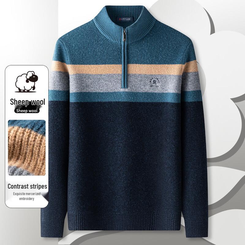 MONTAGUT Men s 100% Pure Wool Half-Zip Sweater M (48)
MONTAGUT Men s 100% Pure Wool Half-Zip Sweater M (48)