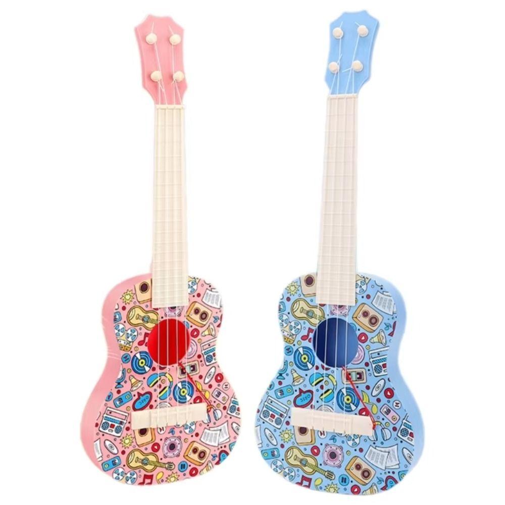 Animal Simulation Ukulele Toy Adjustable String Knob Musical Instrument Toy Play Activity рожевий
Animal Simulation Ukulele Toy Adjustable String Knob Musical Instrument Toy Play Activity рожевий