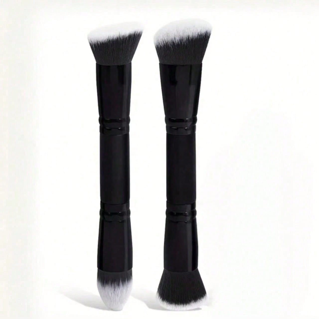 2pcs Double Head Multi Shape Makeup Brush, Round Flat Head Slant Head Foundation Make-Up Beautifying Black Brush чёрный
2pcs Double Head Multi Shape Makeup Brush, Round Flat Head Slant Head Foundation Make-Up Beautifying Black Brush чёрный