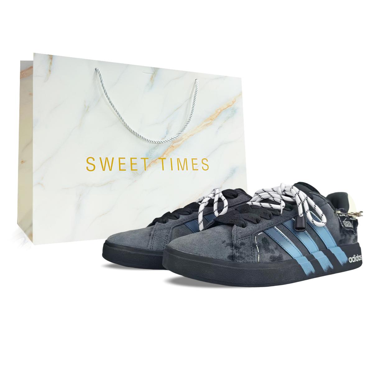 Adidas Grand Court Base 00s BNK Sparkling Galaxy Abrasion Resistant Abrasion Resistant Low top Skateboard Shoes Unisex JR5542(Team40-LD) 36⅔
Adidas Grand Court Base 00s BNK Sparkling Galaxy Abrasion Resistant Abrasion Resistant Low top Skateboard Shoes Unisex JR5542(Team40-LD) 36⅔