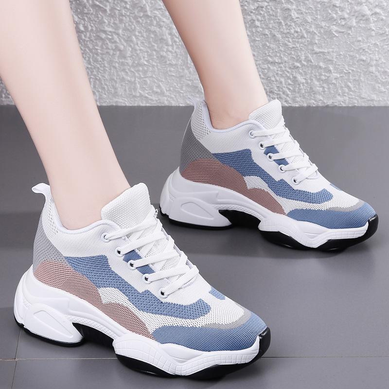 The inner height is increased by 8CM breathable mesh surface autumn new thick-soled sports and leisure versatile dad shoes for women 40
The inner height is increased by 8CM breathable mesh surface autumn new thick-soled sports and leisure versatile dad shoes for women 40
