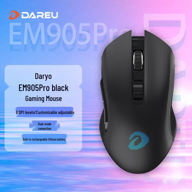 DAREU EM905PRO Dual-Mode Wireless Gaming Mouse
DAREU EM905PRO Dual-Mode Wireless Gaming Mouse