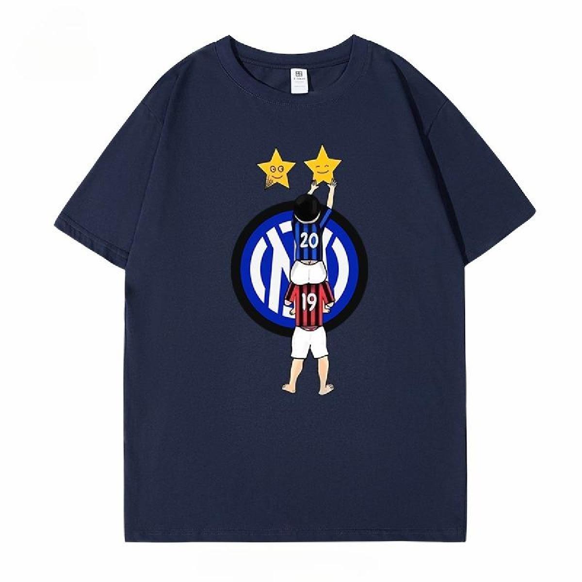 В 2025 году «Интер Милан» выиграет титул Серии А Дважды Звезды выиграют 20 титулов Футбольная футболка «Интер Милан Змея» с короткими рукавами S
В 2025 году «Интер Милан» выиграет титул Серии А Дважды Звезды выиграют 20 титулов Футбольная футболка «Интер Милан Змея» с короткими рукавами S