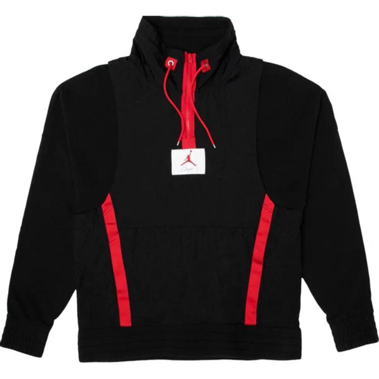 Jordan Striped Logo Patch American Vintage Stand Collar Long Sleeve Sweatshirt Men sweatshirt Black AH3409-010 XS
Jordan Striped Logo Patch American Vintage Stand Collar Long Sleeve Sweatshirt Men sweatshirt Black AH3409-010 XS