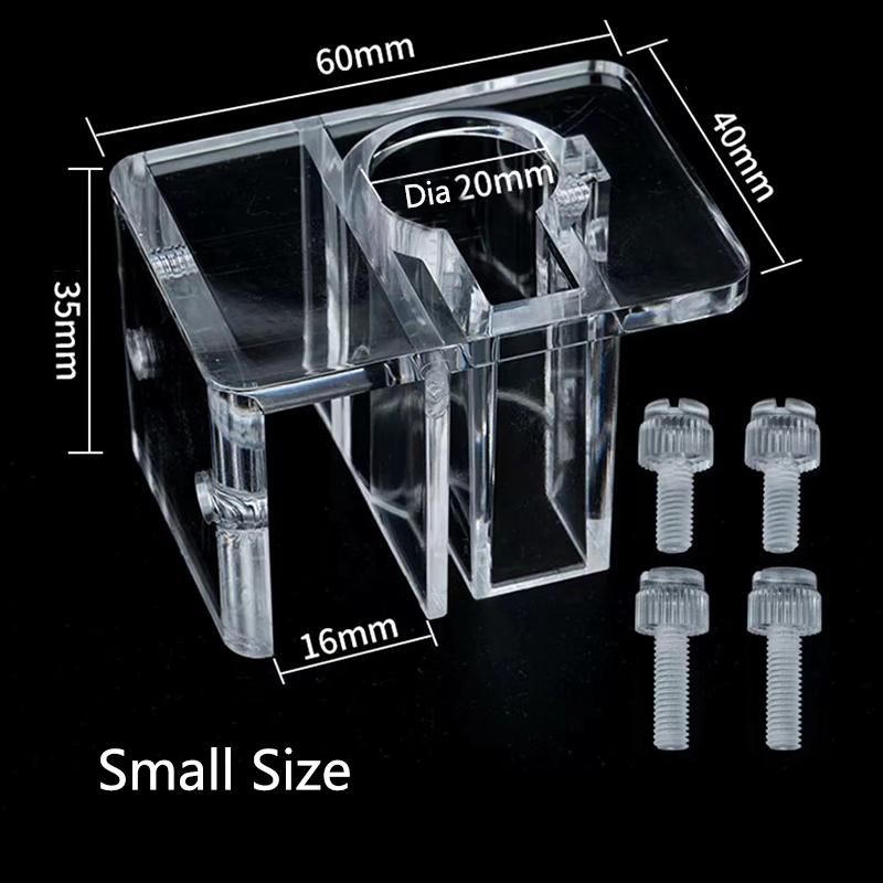 Transparent Acrylic Aquarium Bracket Holder for Scissor Tweezers Shovel Kit Water Tubes Fixed Clip Aquarium Maintenance Tools
Transparent Acrylic Aquarium Bracket Holder for Scissor Tweezers Shovel Kit Water Tubes Fixed Clip Aquarium Maintenance Tools