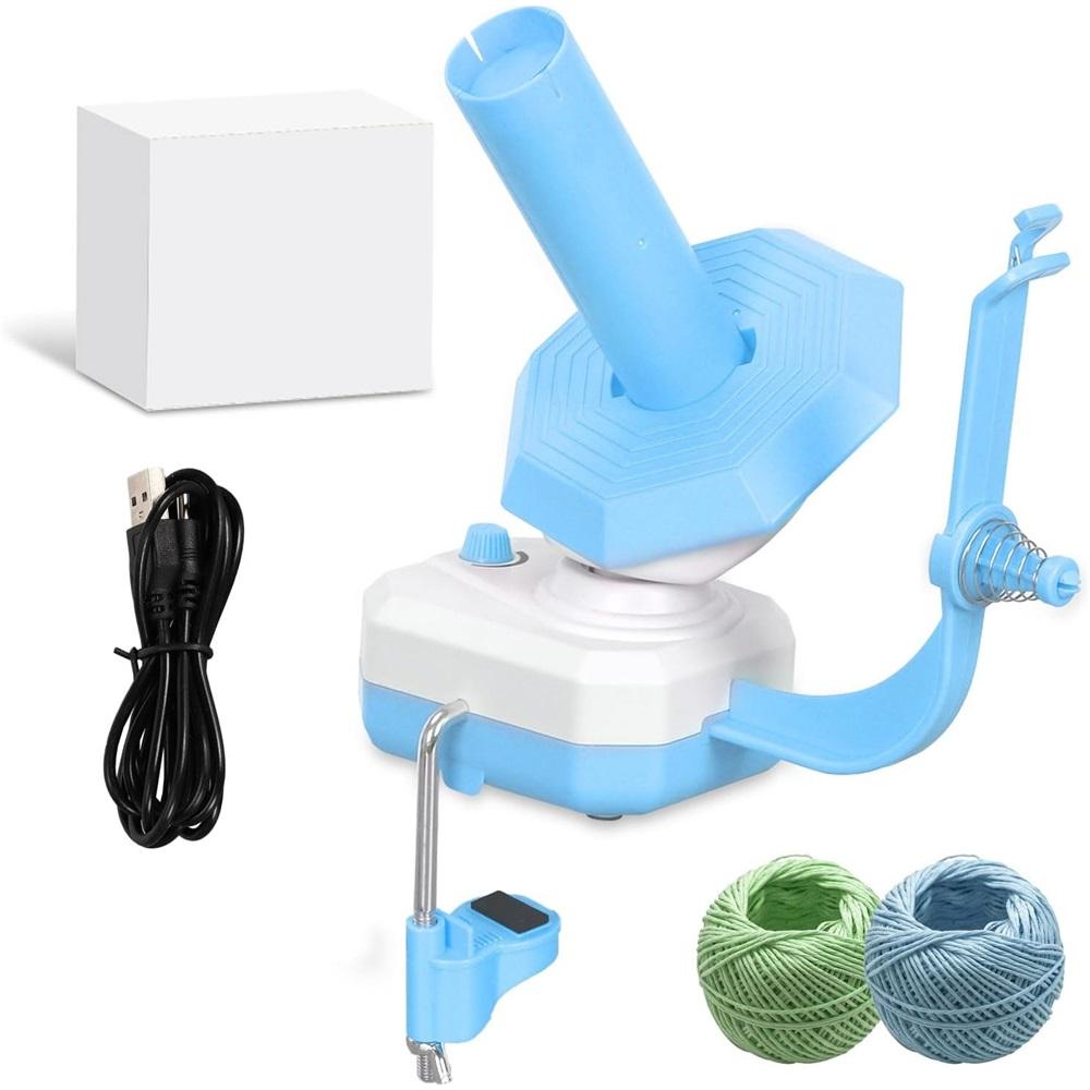 Electric Yarn Winder Dual Spring, Automatic Yarn Winder, Strong Tension Stepless Speed Regulation, 10 Ounce Large Capacity Knitting Winder
Electric Yarn Winder Dual Spring, Automatic Yarn Winder, Strong Tension Stepless Speed Regulation, 10 Ounce Large Capacity Knitting Winder