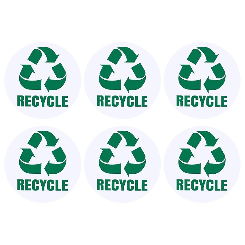 uxcell recycling stickers bottle label 127 mm vinyl stainless steel plastic trash can home office indoor white 6 pieces
uxcell recycling stickers bottle label 127 mm vinyl stainless steel plastic trash can home office indoor white 6 pieces
