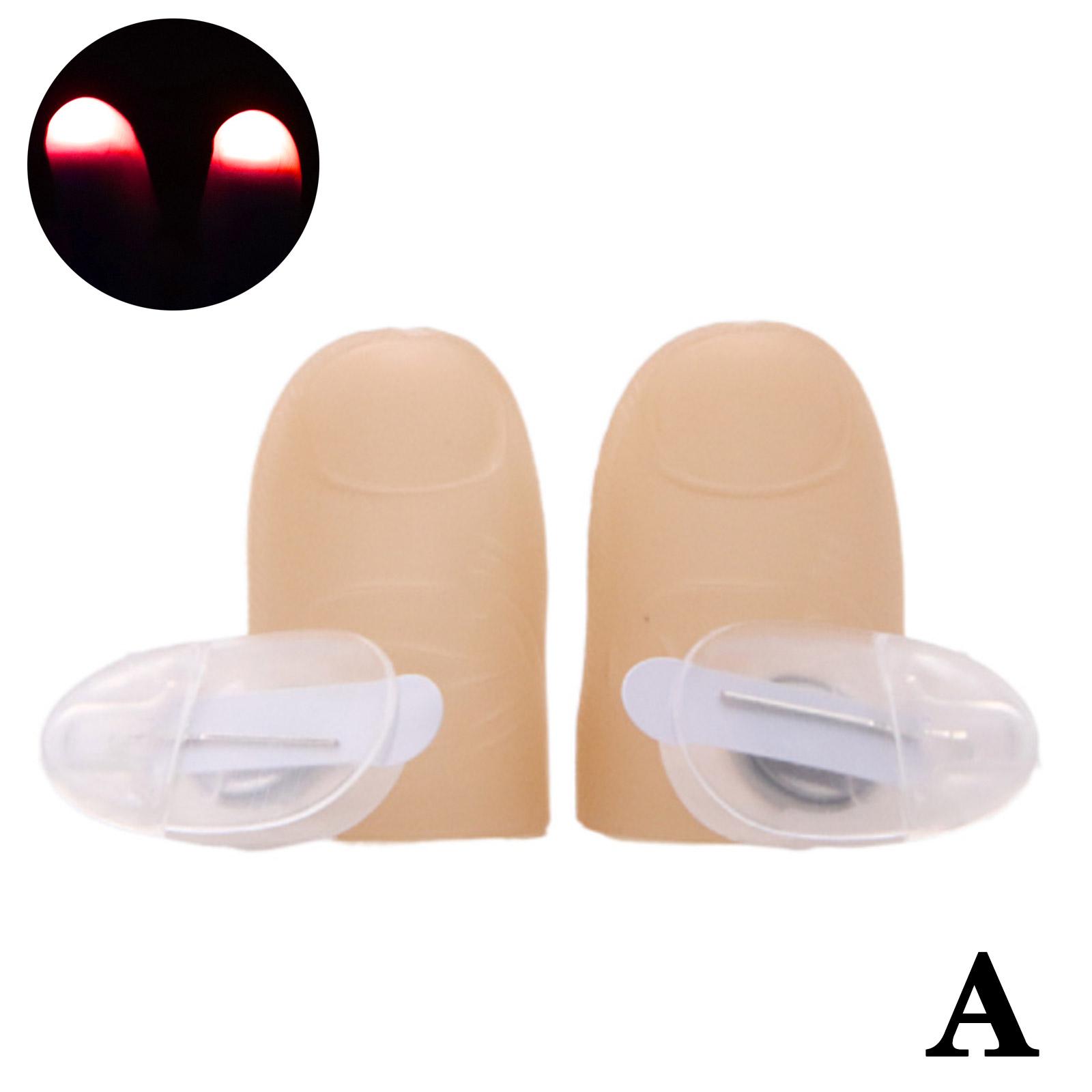 1 пара креативных волшебных лампочек для большого пальца, красные легкие пальцы, 2 красных светящихся реквизита, трюк, светодиодный реквизит, Magic Thum W4V9 red-one-size
1 пара креативных волшебных лампочек для большого пальца, красные легкие пальцы, 2 красных светящихся реквизита, трюк, светодиодный реквизит, Magic Thum W4V9 red-one-size