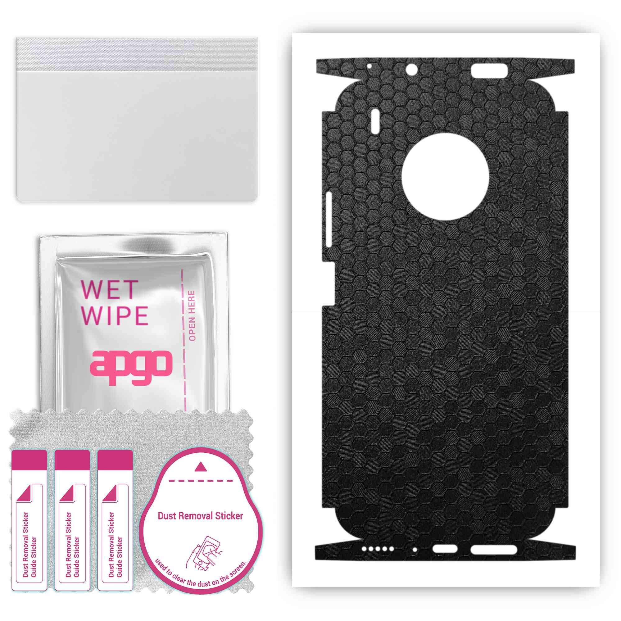 apgo Protective Skin Sticker for the back+sides compatible with Huawei Y9a, Full Wrap Film, Foil, Vinyl - Pattern Black Honeycomb
apgo Protective Skin Sticker for the back+sides compatible with Huawei Y9a, Full Wrap Film, Foil, Vinyl - Pattern Black Honeycomb