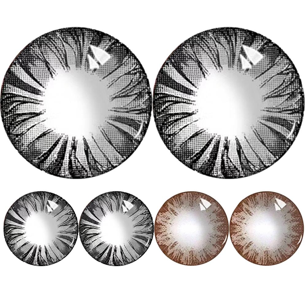 2 шт. 14,5 мм цветные контактные линзы, ежегодные цветные линзы 0 градусов, косметический аксессуар для глаз
2 шт. 14,5 мм цветные контактные линзы, ежегодные цветные линзы 0 градусов, косметический аксессуар для глаз